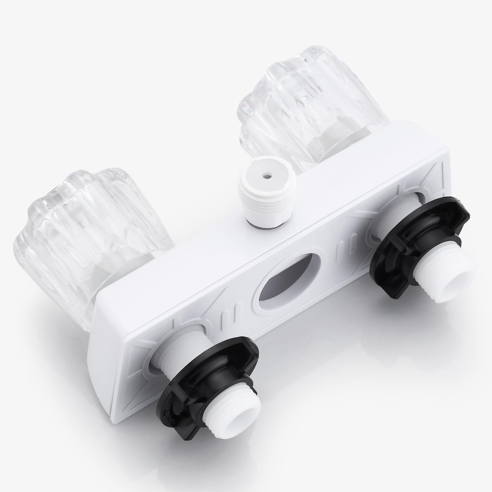 RV Shower Faucet Replacement - Camper Van Shower Mixing Valve with Diverter for Travel Trailer & Motorhome | Durable Bathroom Fixture for Outdoor Adventures & Off-Grid Living