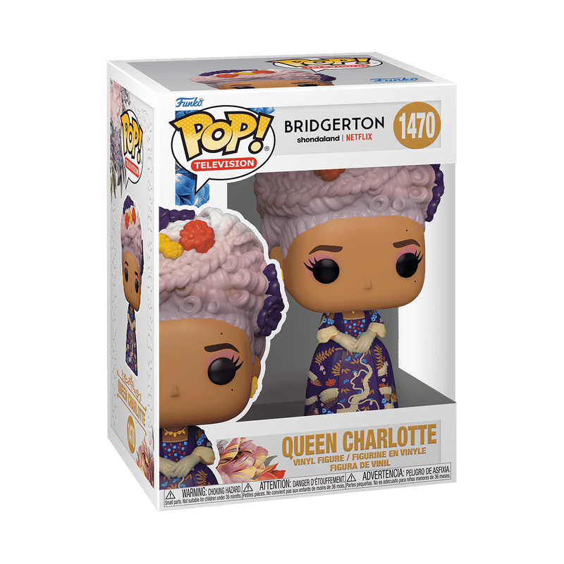 Bridgerton Queen Charlotte #1470 - Official Merchandise for Fans | Collectible Gift for TV Show Lovers | Perfect for Cosplay, Gifts, and Home Decor