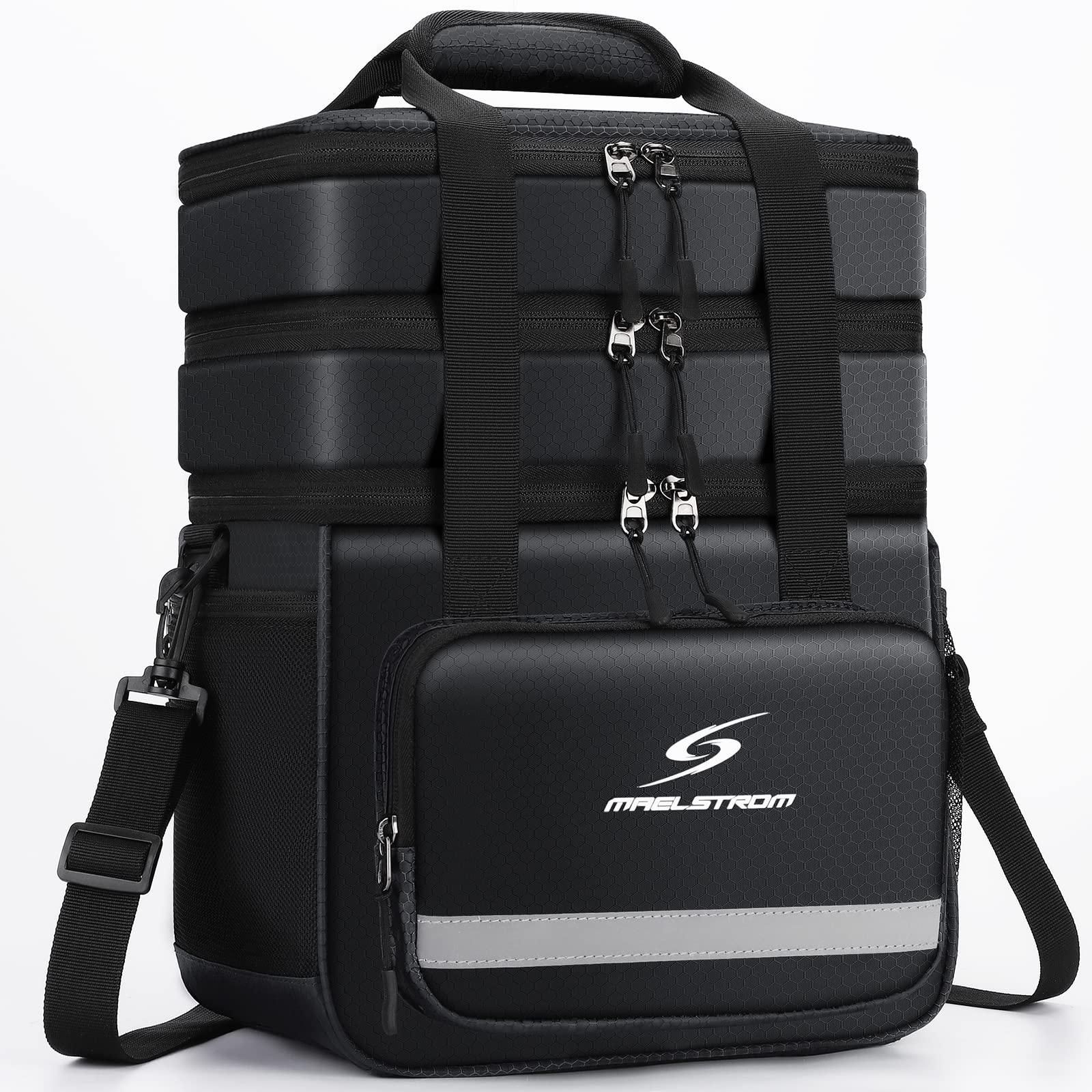 **Insulated Leakproof Lunch Box for Men & Women - Maelstrom Cooler Lunch Bag for Work, School, Gym & Outdoor Picnics**