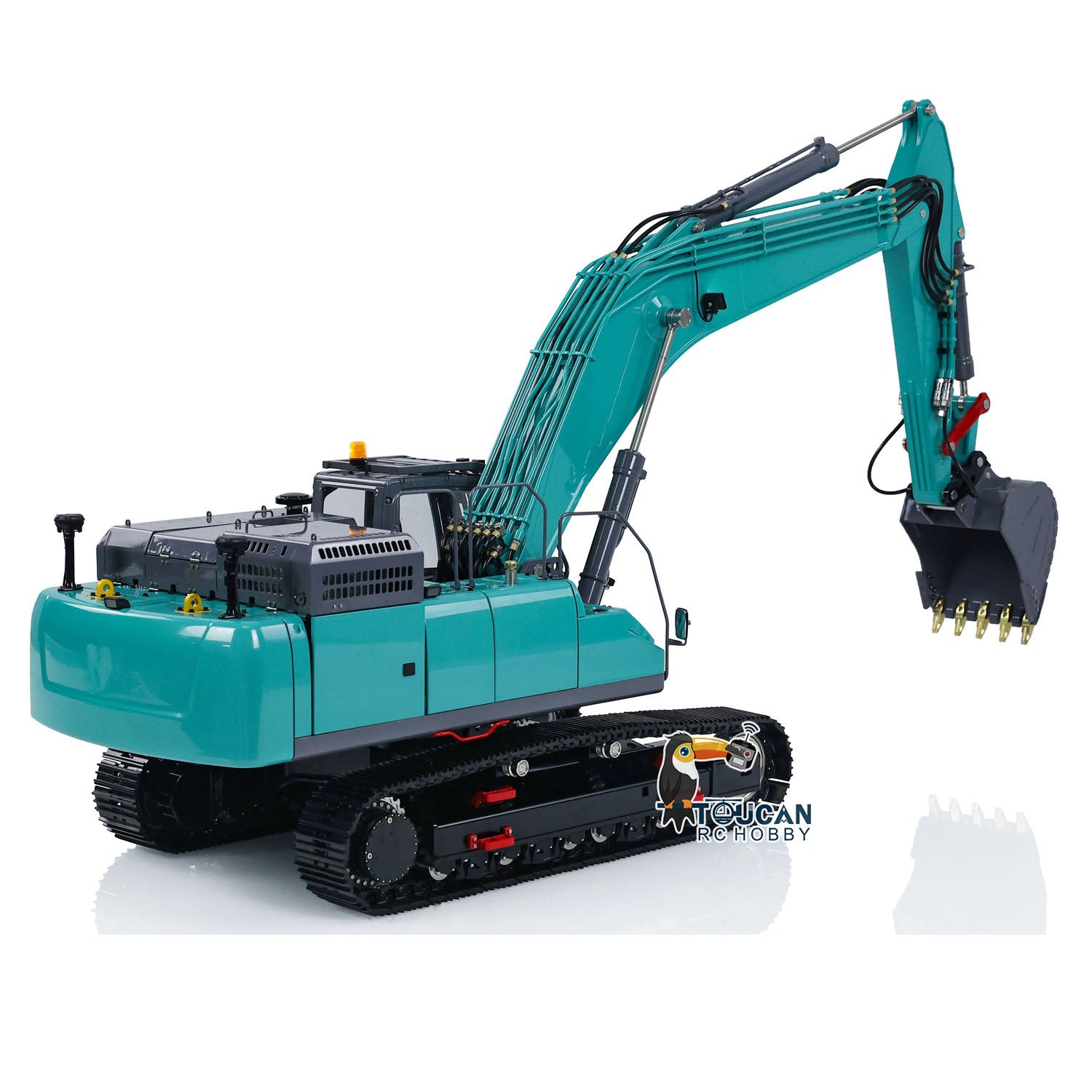 1/14 Scale LESU SK5LC RC Hydraulic Excavator - Remote Control Construction Vehicle, Painted & Assembled DIY Hobby Model (Optional Versions) - Perfect for Construction Enthusiasts & RC Collectors