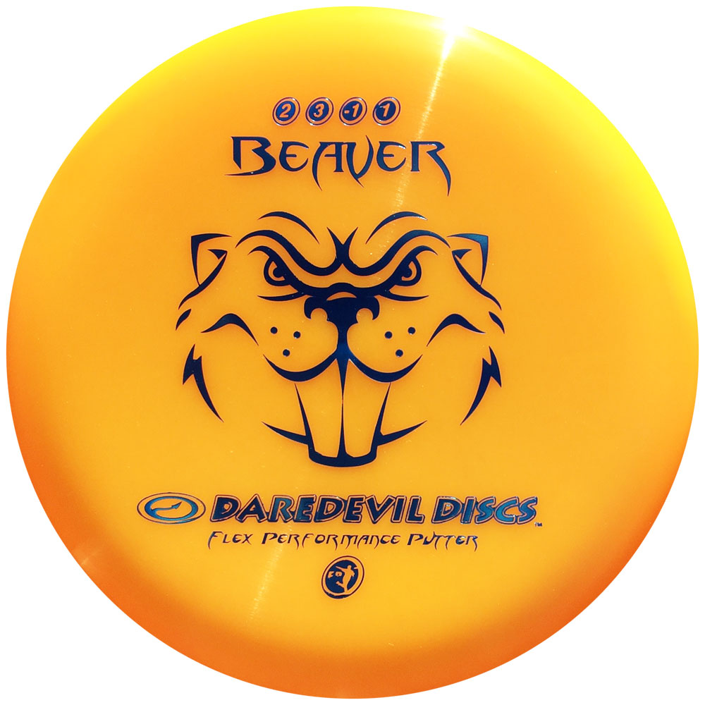 Daredevil Disc Golf Beaver (FP) Putter - Premium Frisbee Golf Disc for Precision Putting | Perfect for Recreational & Competitive Play