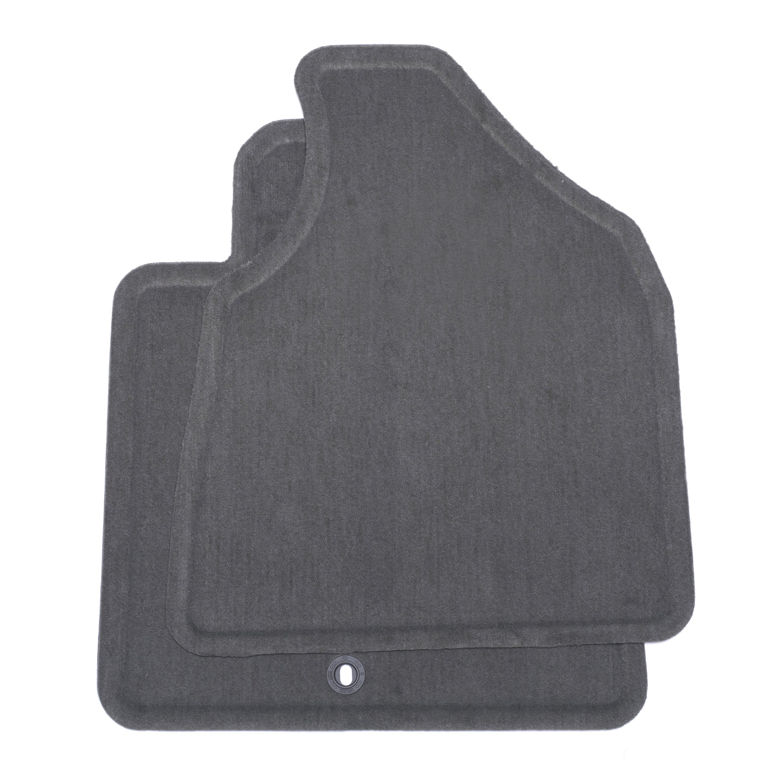 General Motors Accessories 19300456 Titanium Front Carpeted Floor Mats - Premium Car Floor Protection for Chevy, GMC, Buick & Cadillac Vehicles | Perfect for Daily Commute, Road Trips & All-Weather Use