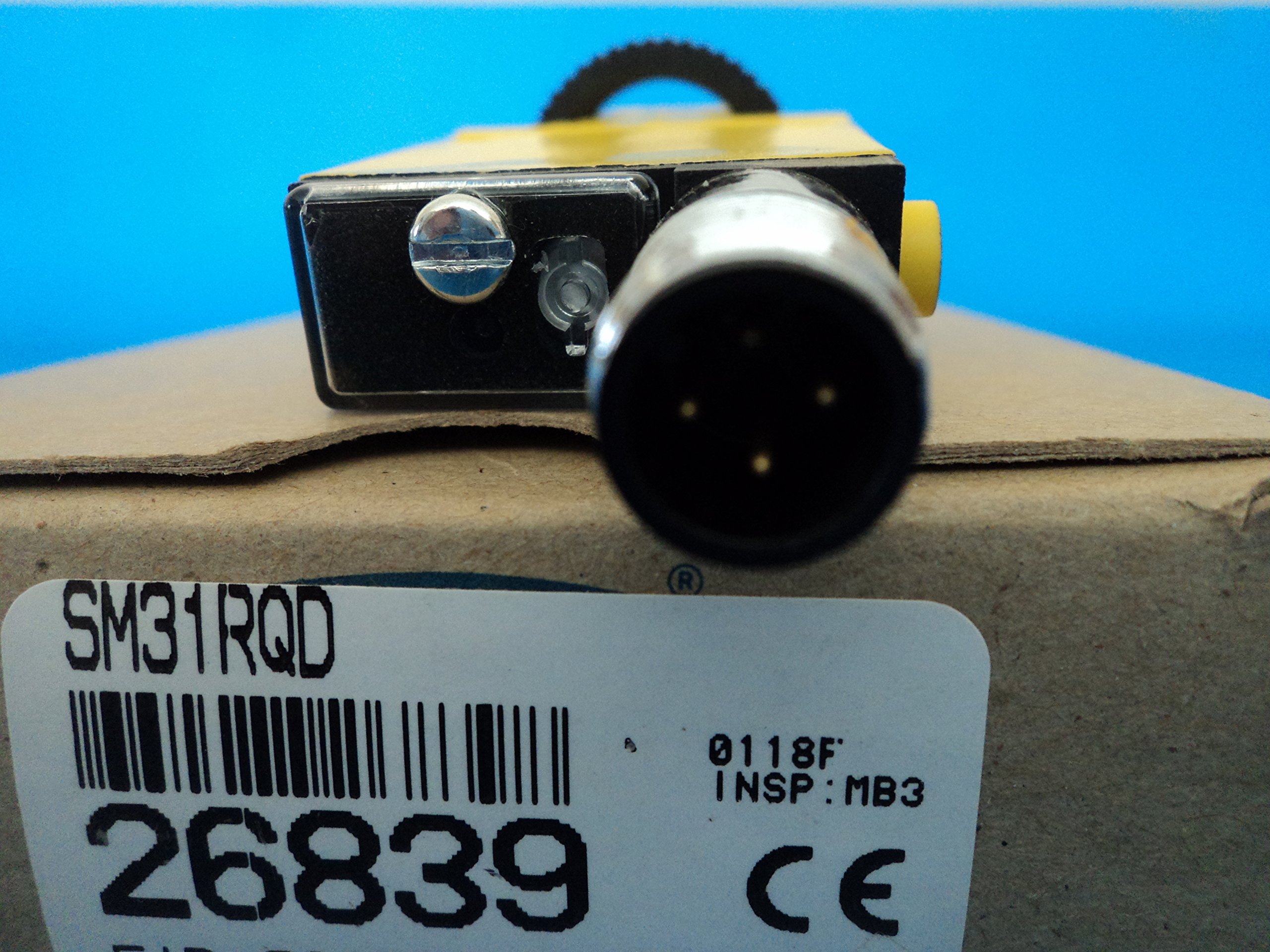 NEW BANNER SM31RQD 26839 MINI-BEAM 10-30V DC 150mA Proximity Sensor D379503 - Ideal for Industrial Automation, Conveyor Systems & Machine Safety Applications