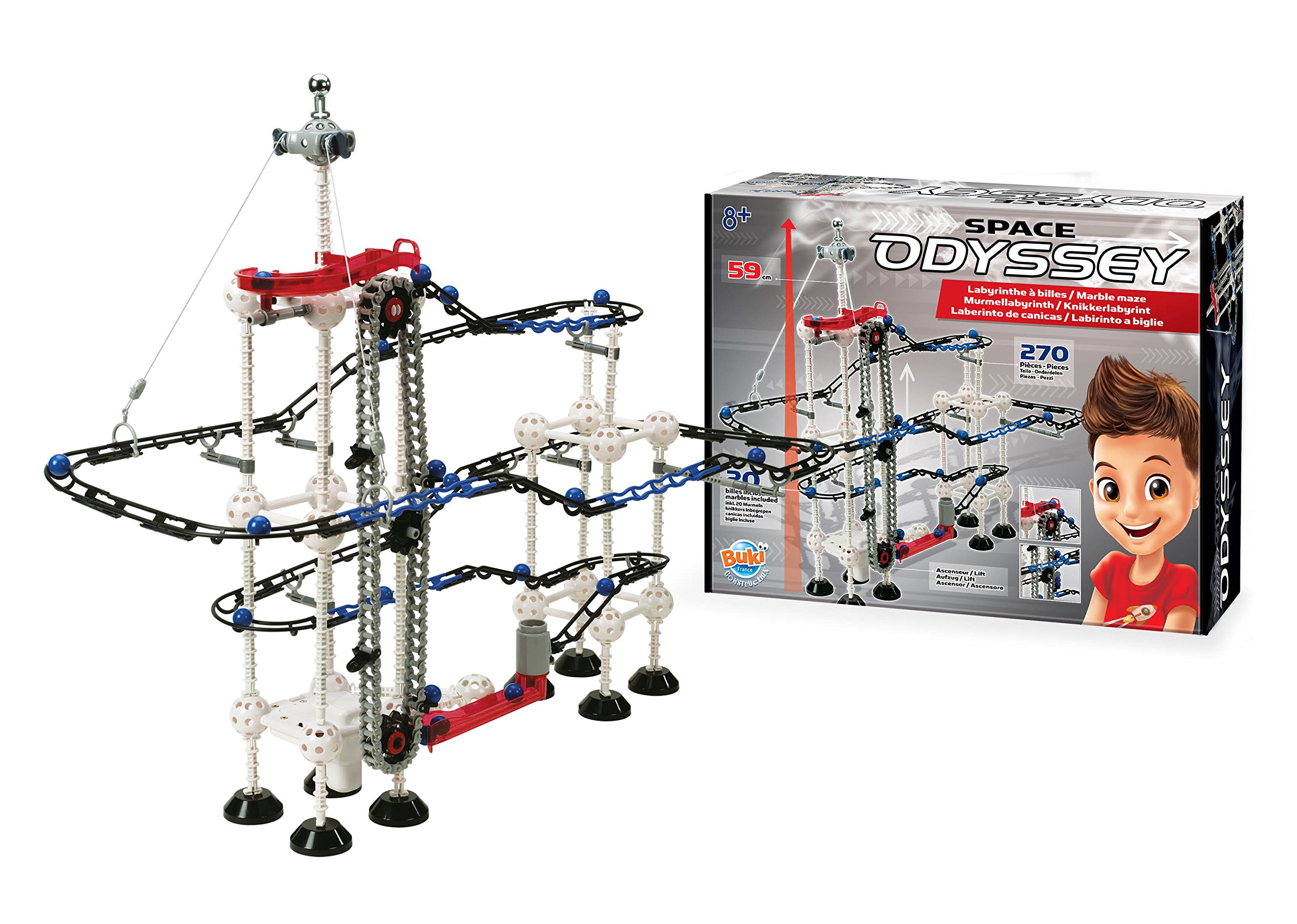 Buki PM517 Space Odyssey Science Kit - STEM Educational Toy for Kids Ages 8-12 - Explore Astronomy & Build Solar System Models - Perfect for School Projects & Science Fairs
