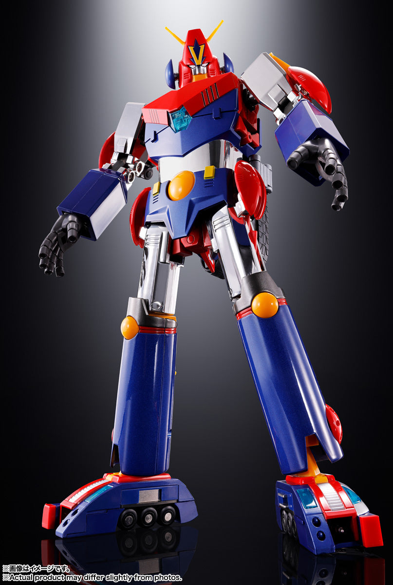 Bandai Soul of Chogokin GX 50SP Combattler V 50th Anniversary Edition - Limited Collectible Action Figure for Anime Fans & Model Enthusiasts - Perfect for Display, Gifting, and Nostalgic Collections
