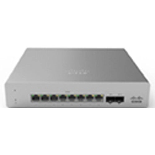 Cisco Meraki MS120-8FP 8-Port Gigabit PoE+ Cloud Managed Network Switch for Office & Small Business Networking