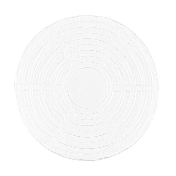 Organic White Plastic Salad Bowls - 2 Pack Set, BPA-Free & Eco-Friendly for Healthy Eating, Picnics, Parties & Meal Prep