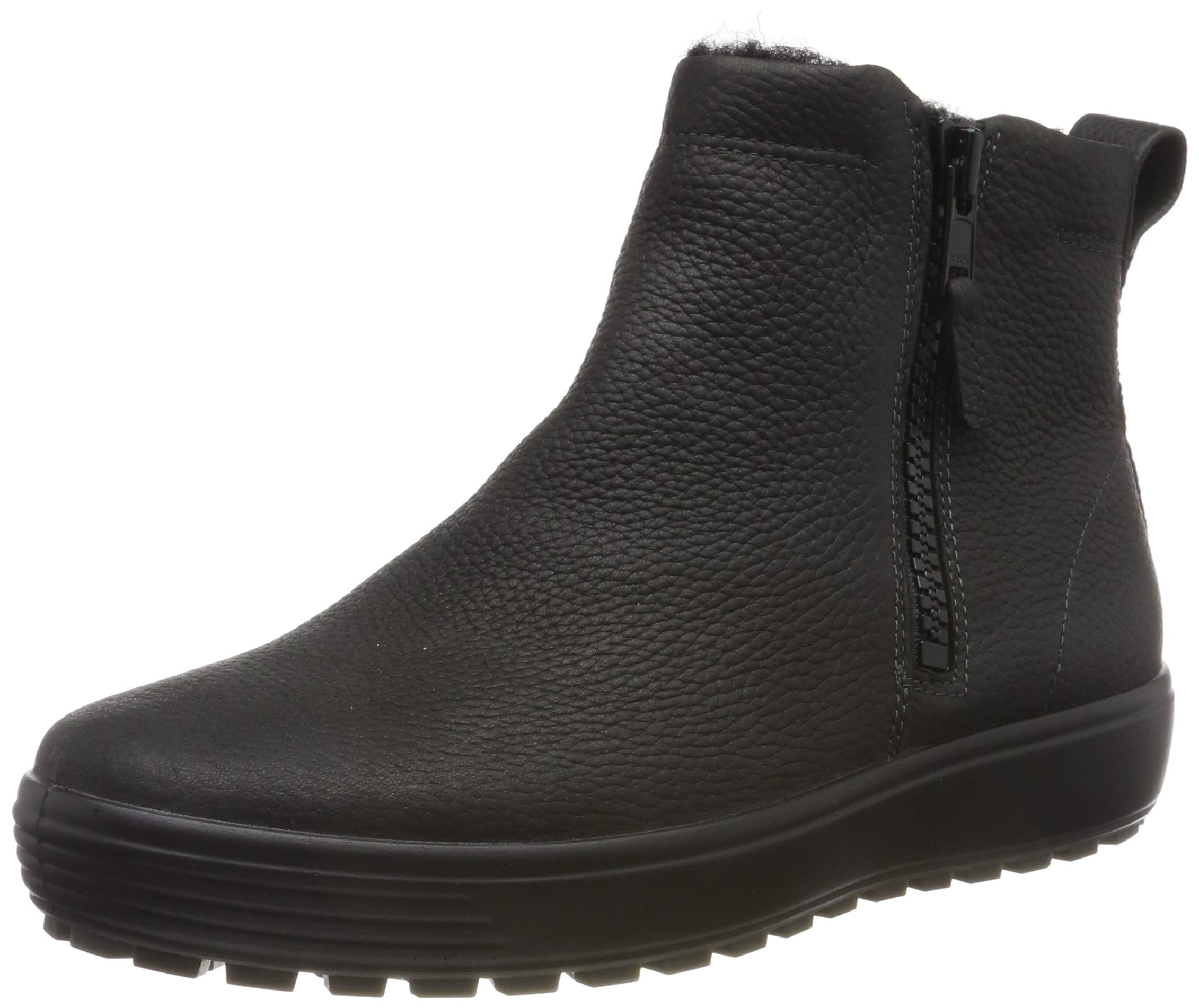 ECCO Men's Soft 7 Tred M Hi-Top Sneakers - Comfortable Leather Walking Shoes for Casual & Work Wear - Perfect for Office, Travel & Daily Activities