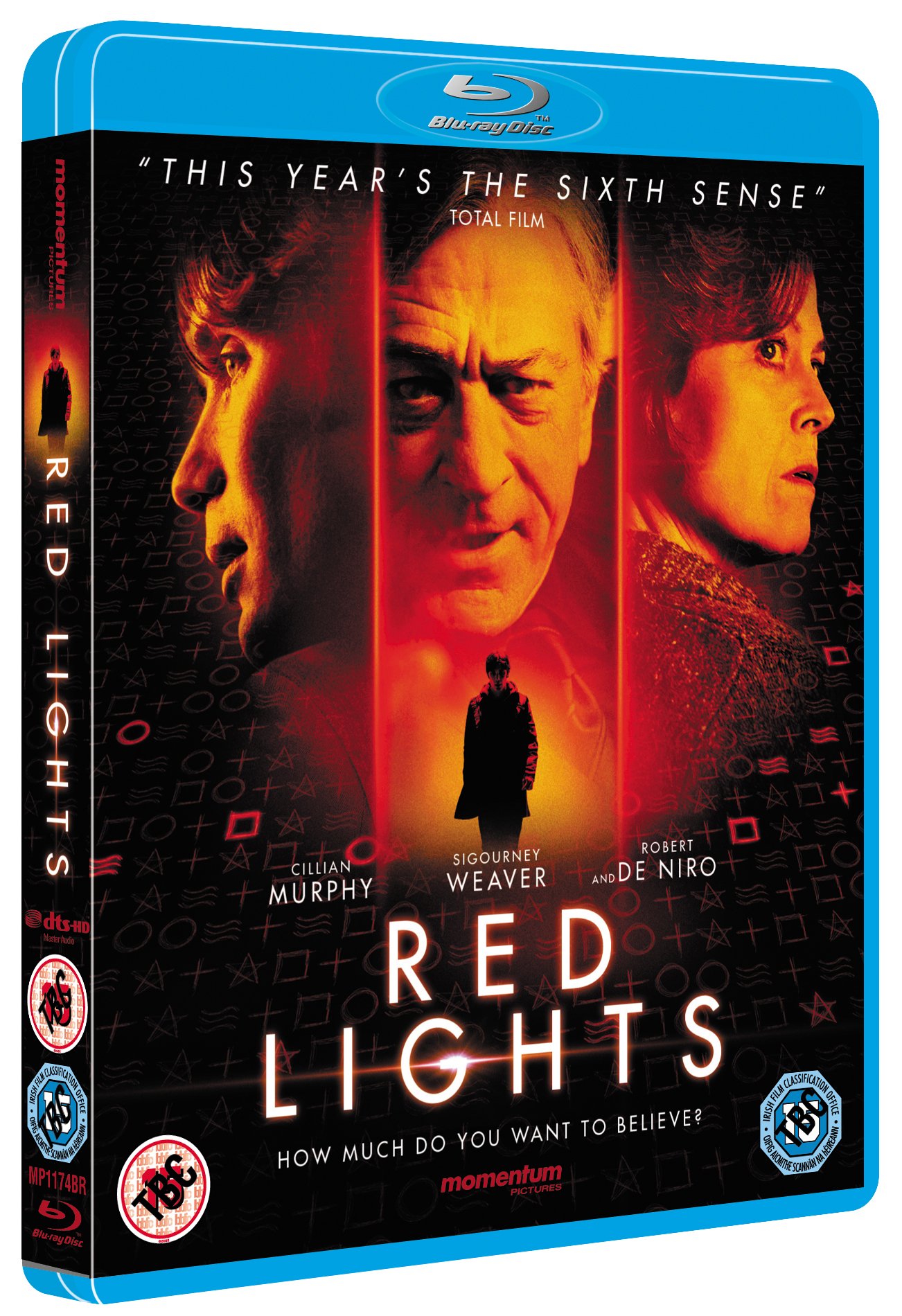 Red Lights Blu-ray Movie - Thriller Film with Robert De Niro & Sigourney Weaver - Perfect for Movie Nights & Home Theater Collections