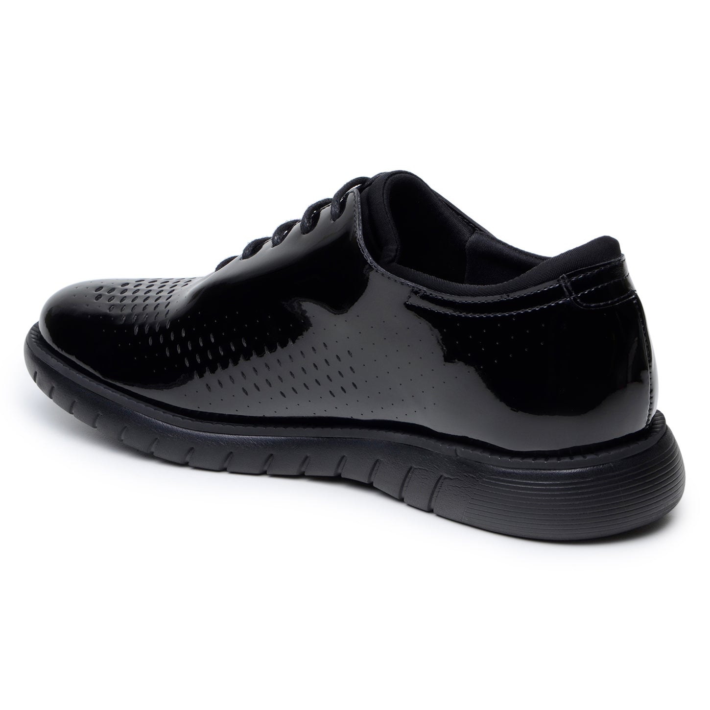 Belvedere Maxim Laser Cut Wingtip Sneaker - Black Dress Shoes for Men | Stylish Business Casual & Formal Wear | Perfect for Office, Weddings & Special Occasions