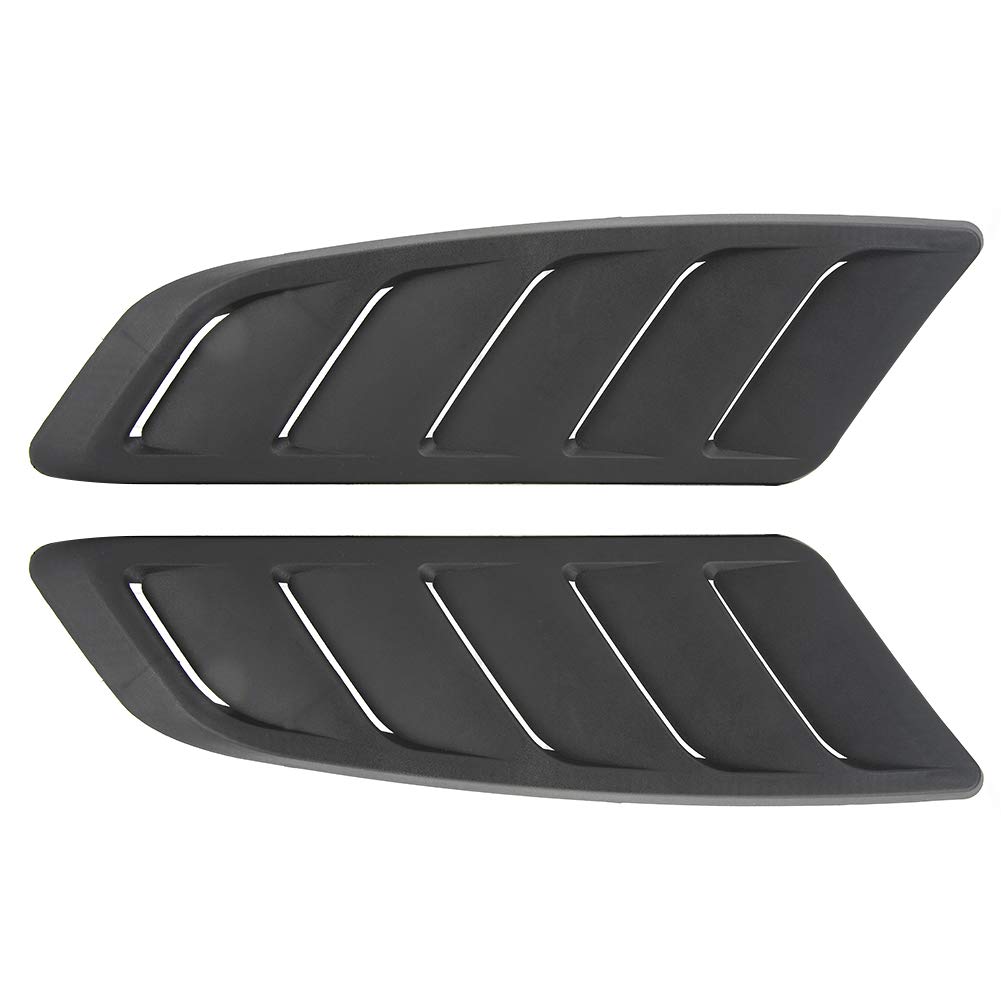 Universal Black ABS Bonnet Air Vent Cover - High Performance Car Intake Scoop Hood for Enhanced Airflow & Engine Cooling - Perfect for Car Modifications & Racing Upgrades