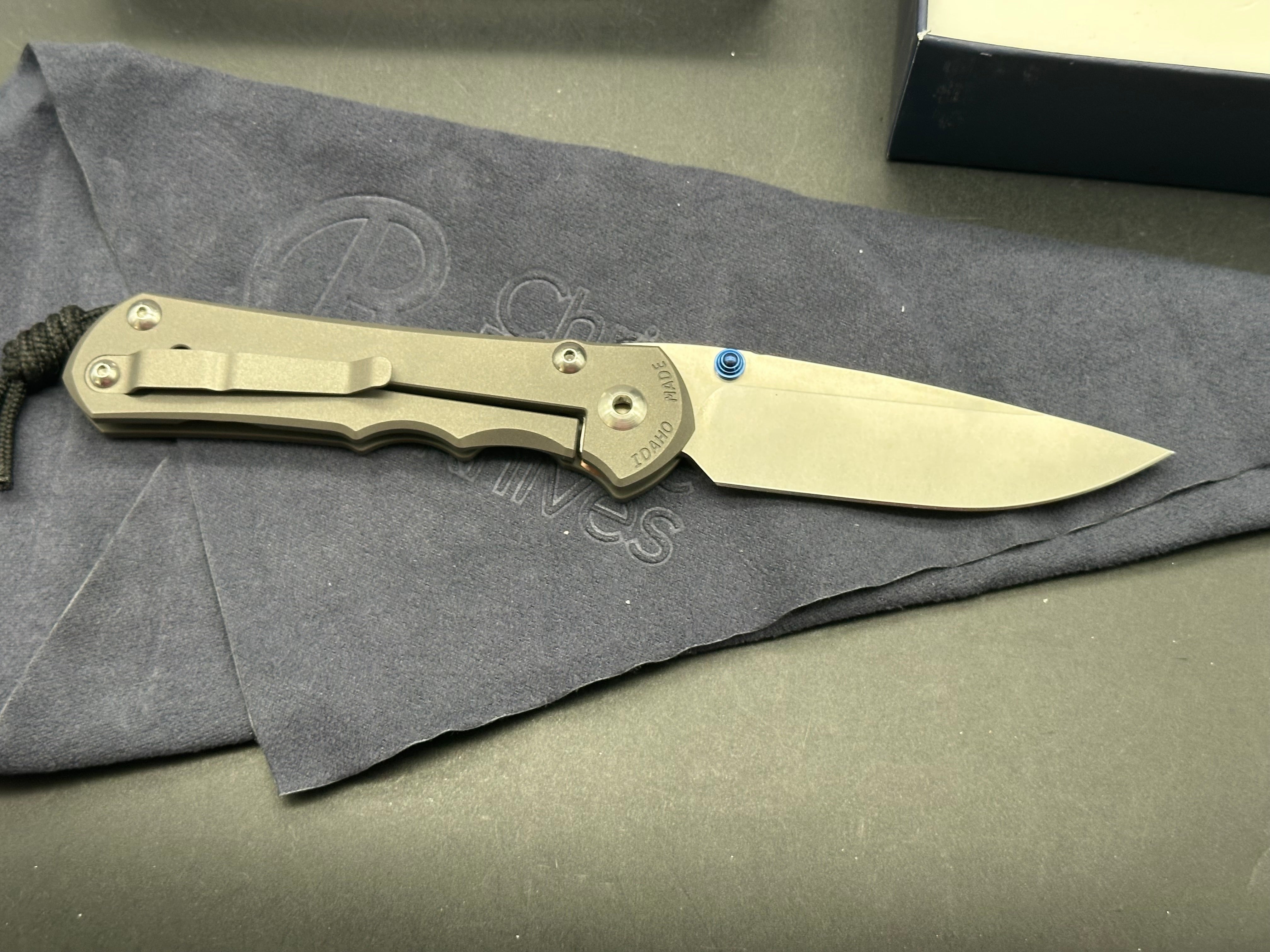 Chris Reeve Knives Large Inkosi Frame Lock Folding Knife - 3.5