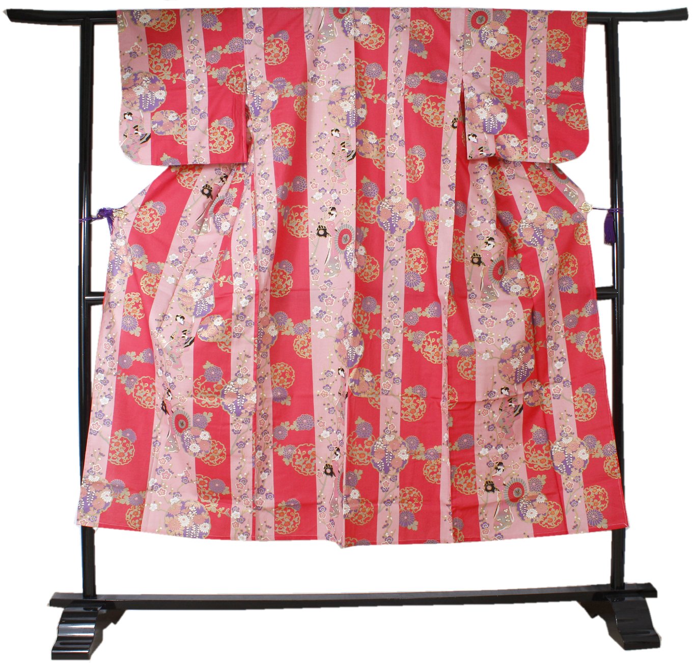 Women's Cotton Kimono Yukata Robe - Small Size (54