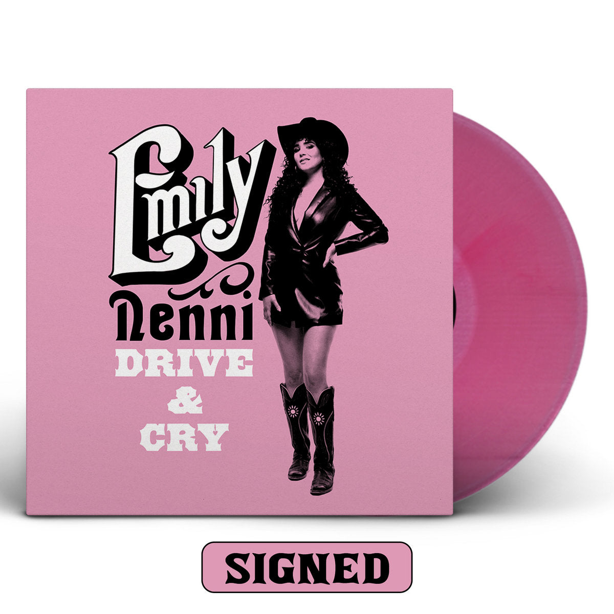Emily Nenni - Drive & Cry (Limited Edition Signed Vinyl LP) | Alternative Country Music for Road Trips & Relaxation