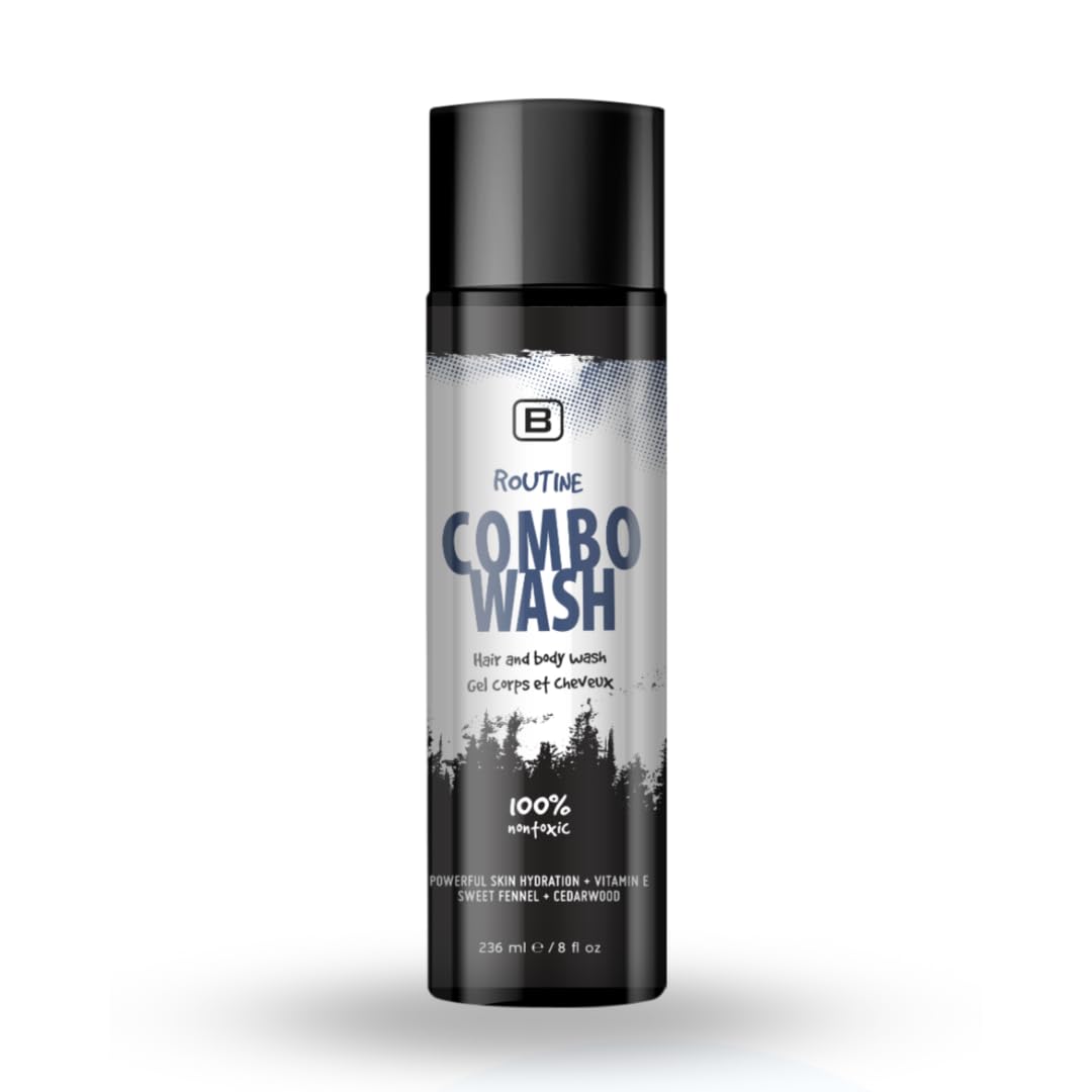 EWG VERIFIED™ Organic 2-in-1 Shampoo & Body Wash - Cruelty Free & Vegan | Gentle Cleansing for Hair & Skin | Perfect for Daily Use & Travel
