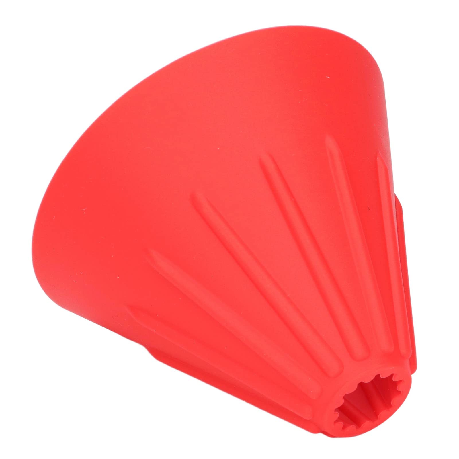 Premium Silicone Coffee Dripper - Reusable, Collapsible & Easy Clean Coffee Filter for Pour Over Brewing | Perfect for Camping, Office, Travel & Home Use (Red)