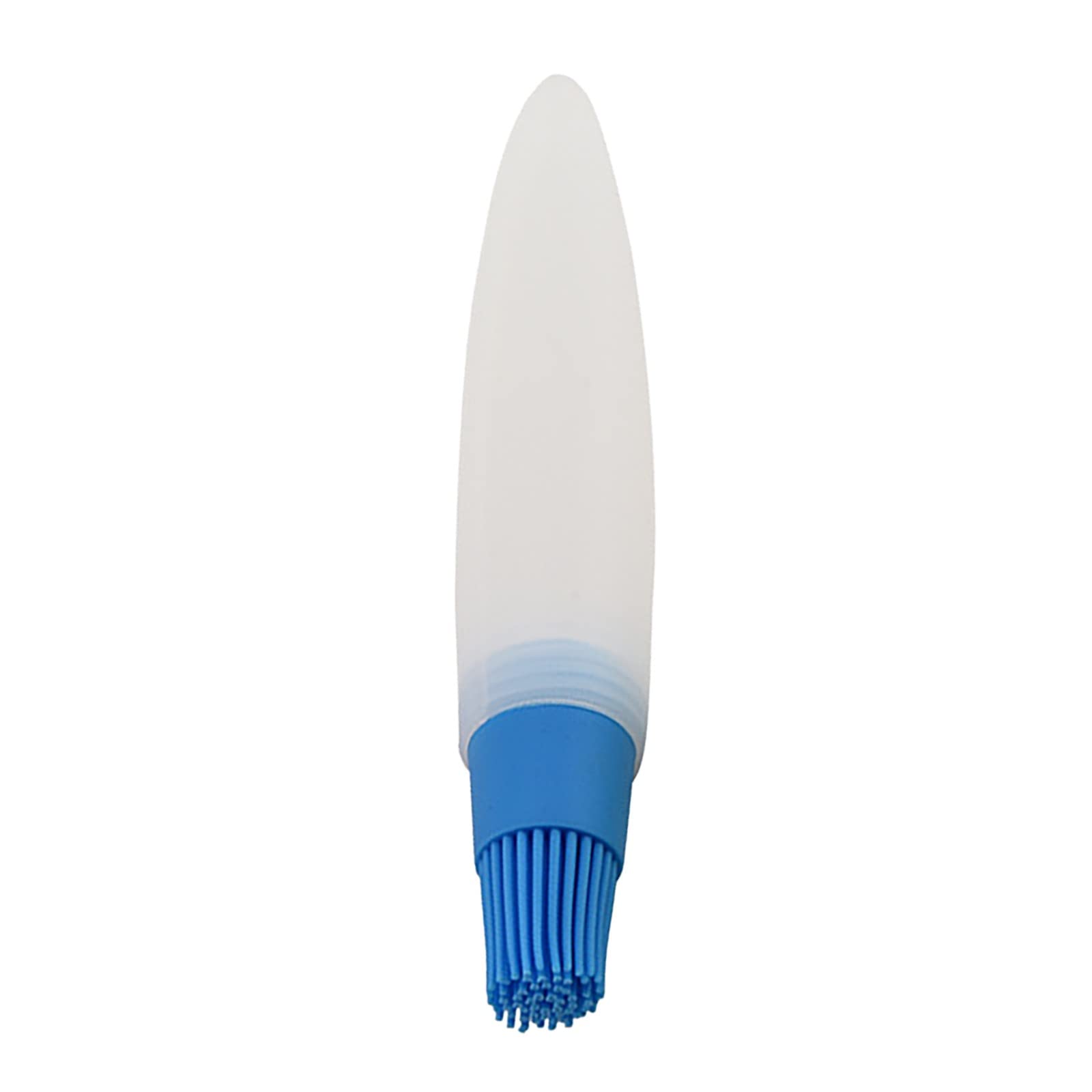 Portable Silicone Suction Table Oil Bottle Brush - Durable Baking BBQ Oil Brush with Silicone Kitchen Brush Holder - Ideal for Grilling, Frying, and Kitchen Cleaning