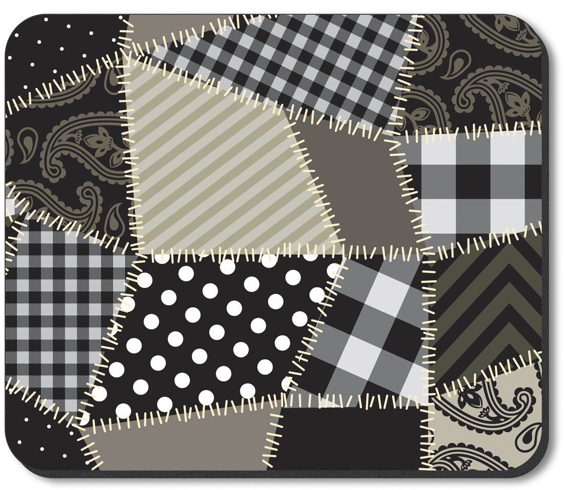 Art Plates Brand Mouse Pad - Quilted Design for Comfort & Style | Perfect for Office, Gaming & Home Workspace