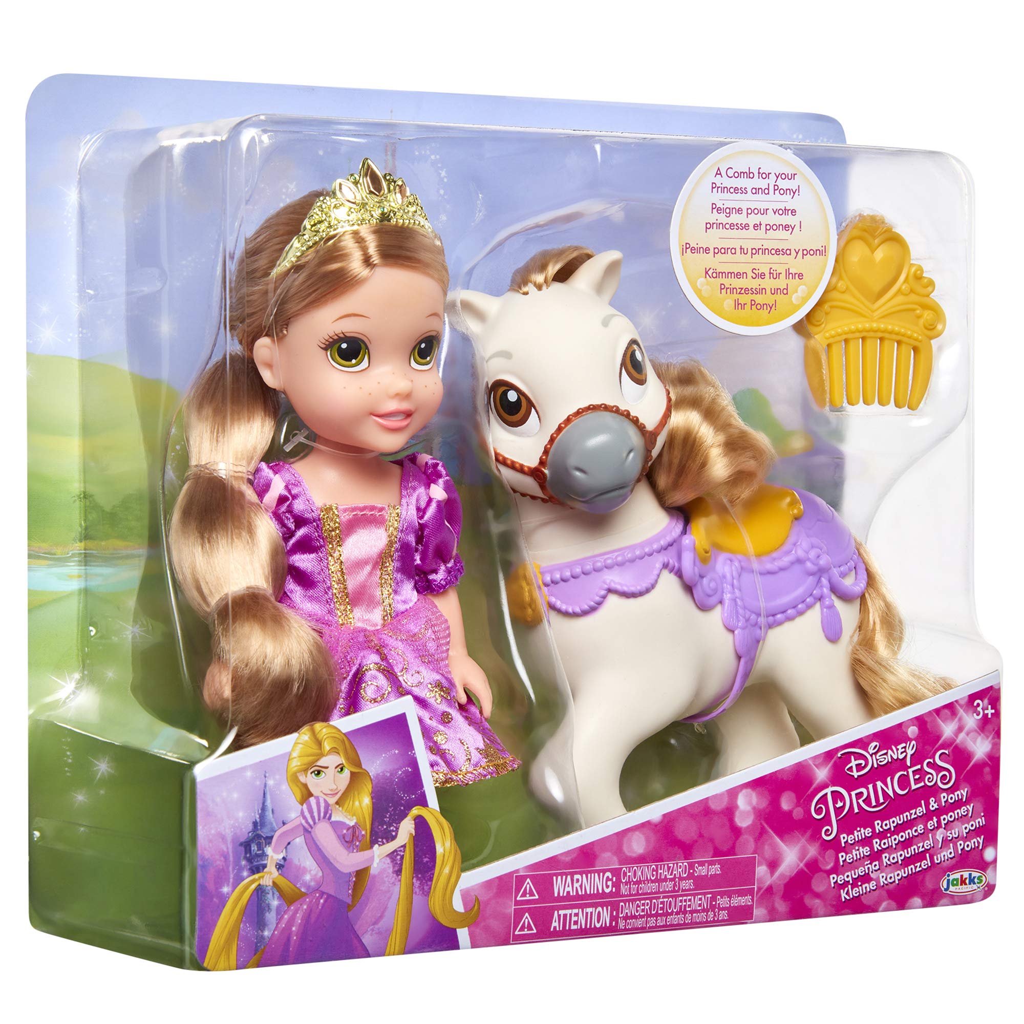 Disney Rapunzel Doll & Pony - Perfect for Kids Playtime