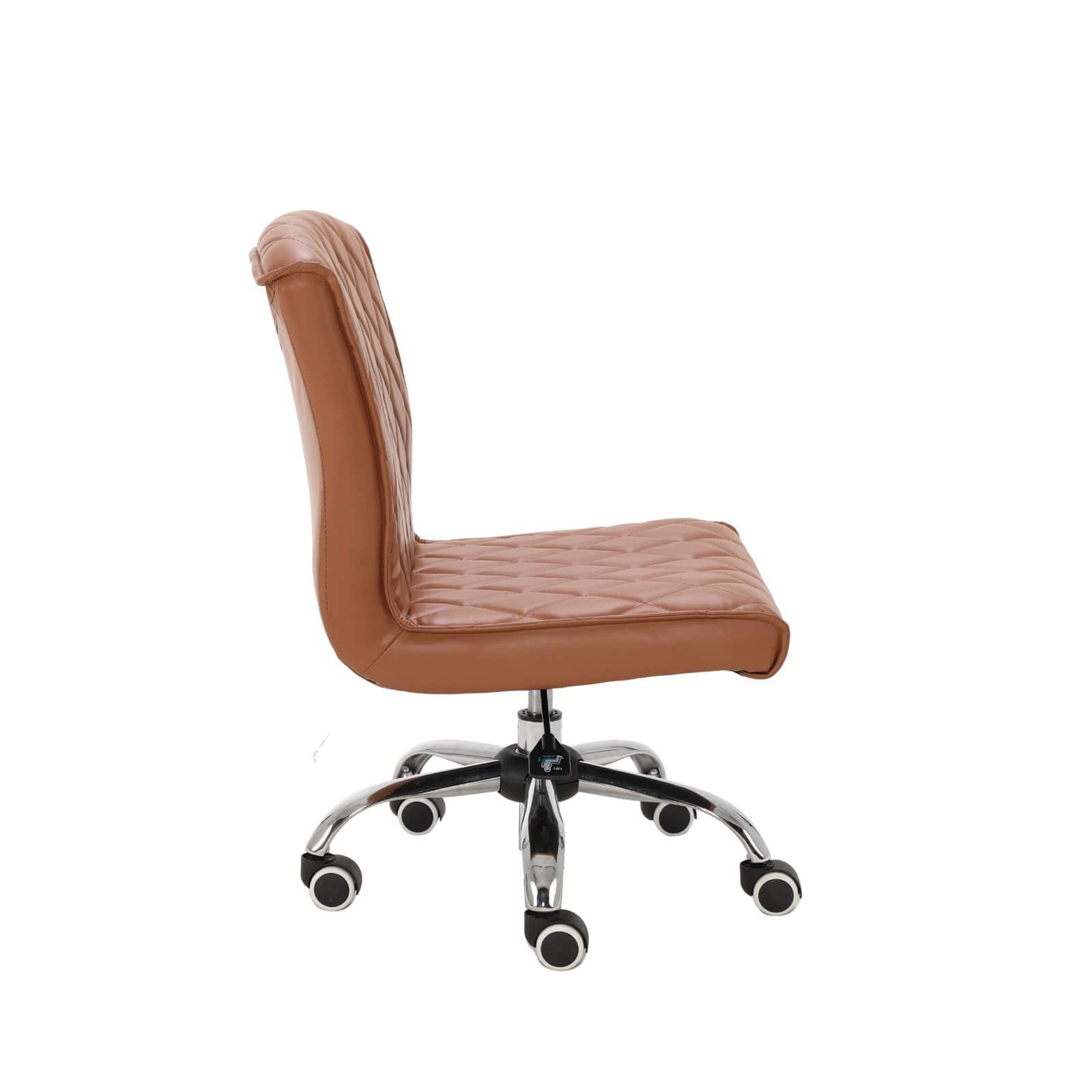 Delia Salon Pedicure Technician Stool - Adjustable Rolling Stool for Nail Technicians & Spa Professionals - Perfect for Manicure, Pedicure & Beauty Salon Use
