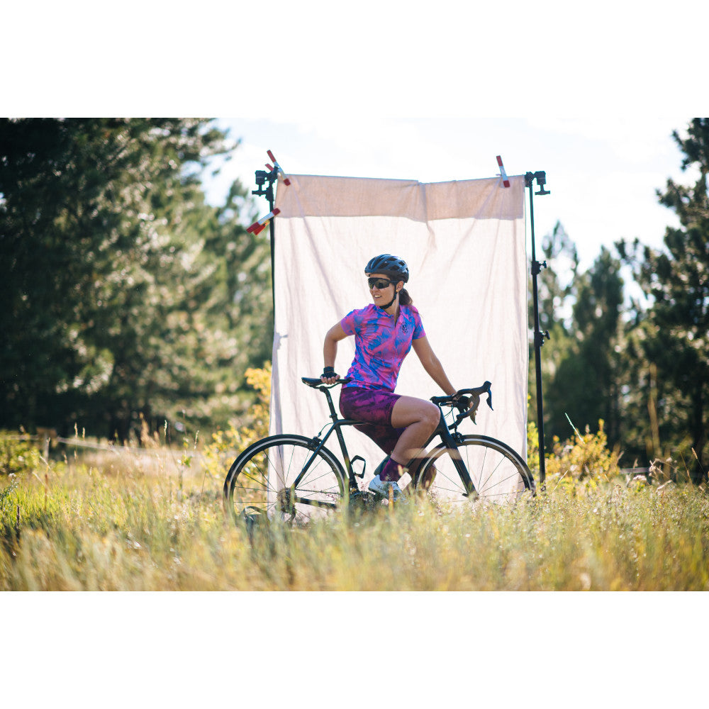 Grateful Dead x PEARL iZUMi Women's Ten Spot PRO Cycling Bib Shorts - High Performance Bike Shorts for Road & Mountain Biking