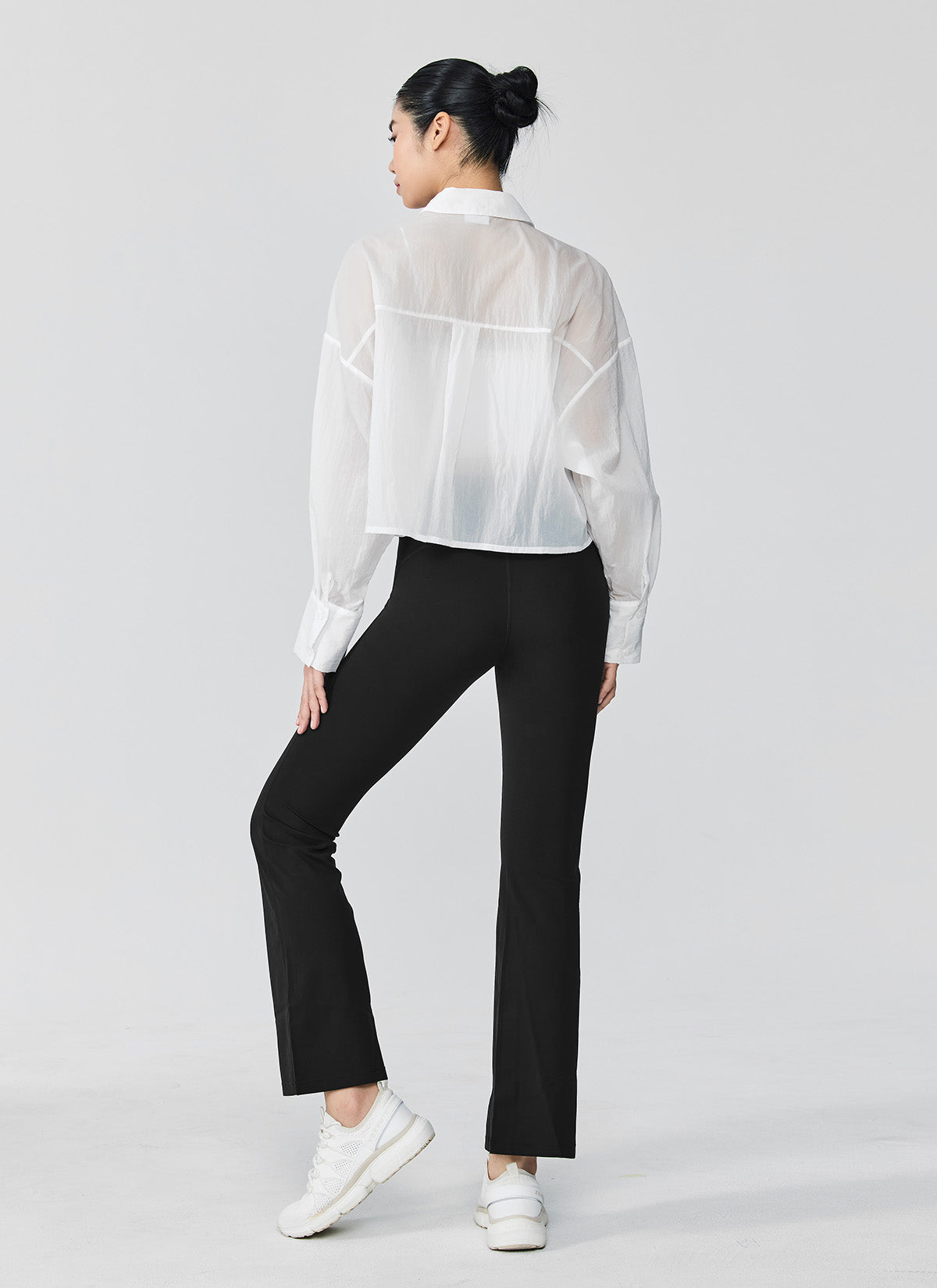 Sheer Mesh Crop Tops for Women - Trendy See-Through Shirts for Summer, Yoga, and Casual Wear | Breathable Fashion Tees for Layering & Street Style Outfits