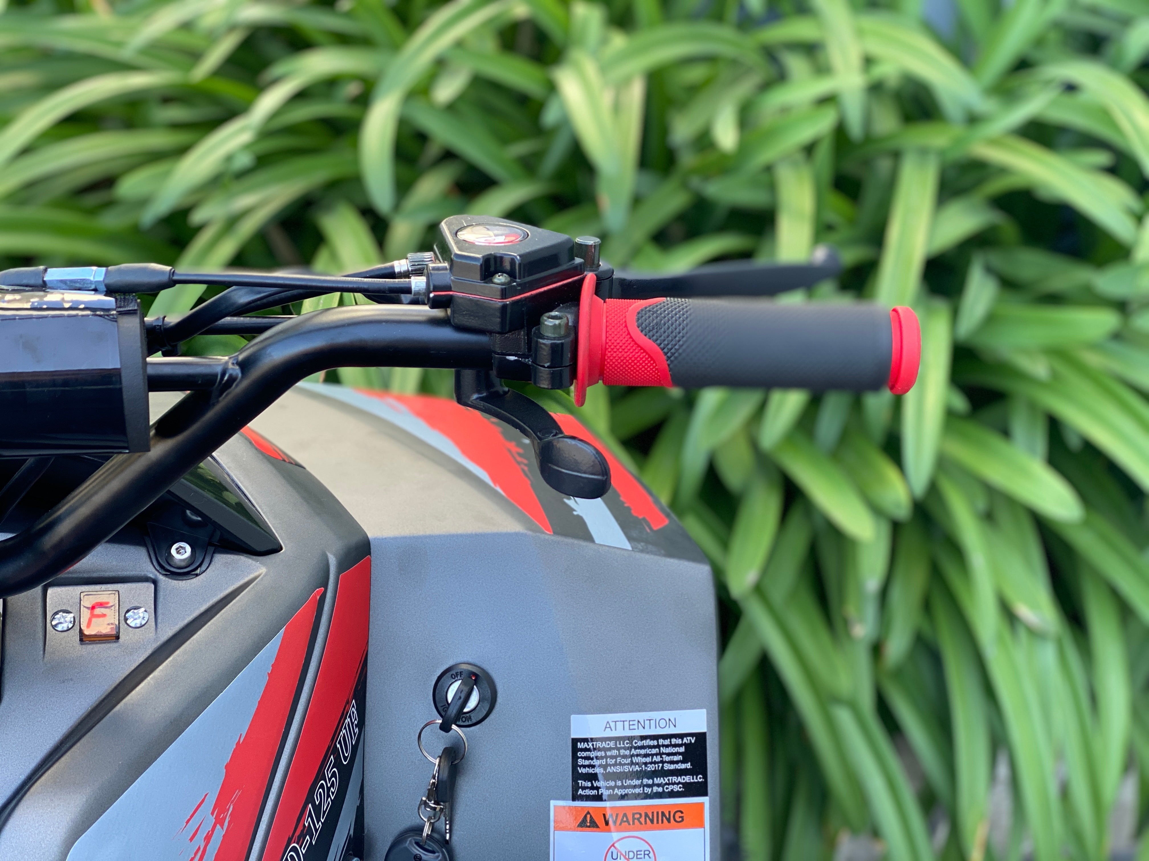 Venom Lander 125cc ATV - Fully Automatic with Reverse Gear | XD 125UF Dirt Bike for Adults & Teens | Perfect for Off-Road Trails, Farm Work & Outdoor Adventures