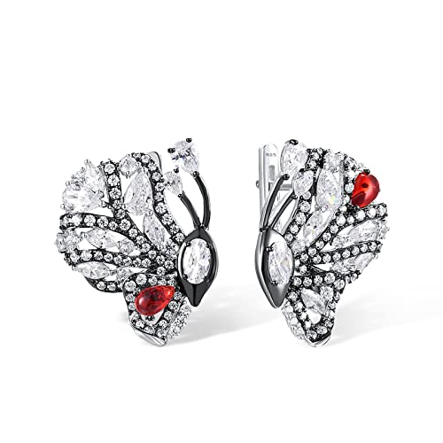 Butterfly-Red Glass