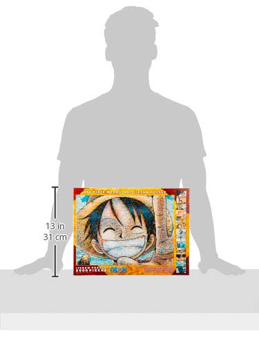 One Piece Luffy 2000-Piece Jigsaw Puzzle - Anime Mosaic Wall Art (73x102cm) - Perfect for Anime Fans, Home Decor & Gift Ideas - 2000-107 by Ensky