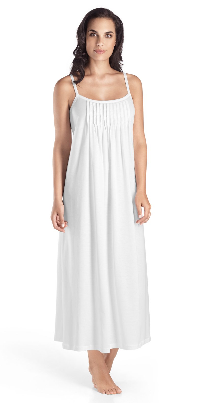 Hanro Women's Juliet Long Chemise Nightgown - Soft Cotton Sleepwear for Women, Elegant Loungewear for Bedtime & Relaxation