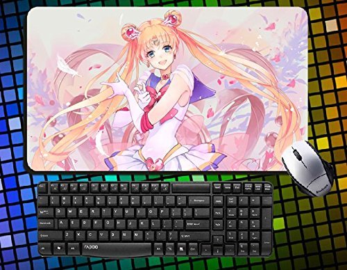 Official Sailor Moon Large Anime Mouse Pad - 60cm x 35cm Extended Gaming Desk Mat for Computers & Office Use - Perfect for Anime Fans, Gamers & Workstations
