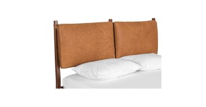 Truro Bed Headboard Cushion Set - Soft Upholstered Backrest Pillows for Bedroom, Queen/King Size - Perfect for Reading, Relaxing & Enhancing Bedroom Decor