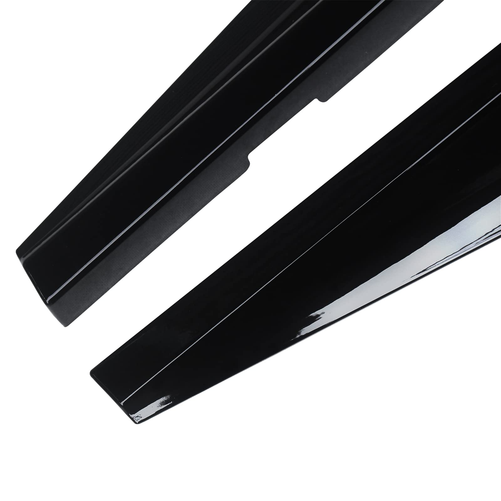 NINTE Side Skirt for 2022-2024 Honda Civic Sedan 4 Door - Gloss Black Rocker Panel Extension & Protector - Enhances Style & Protects Vehicle from Road Debris - Perfect for Car Enthusiasts & Daily Commuters