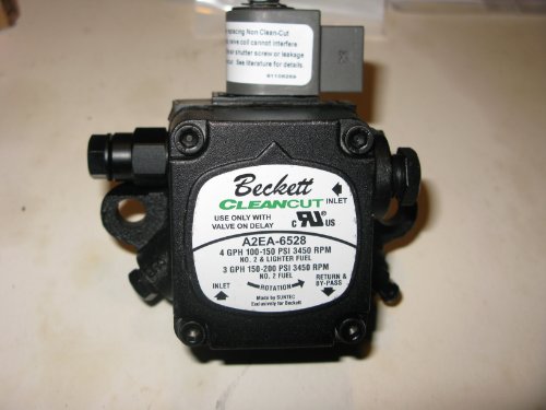 R.W. Beckett Corp. 2184404U CleanCut Pump with PD Timer - Ideal for Home Heating Oil Systems & Fuel Transfer Applications