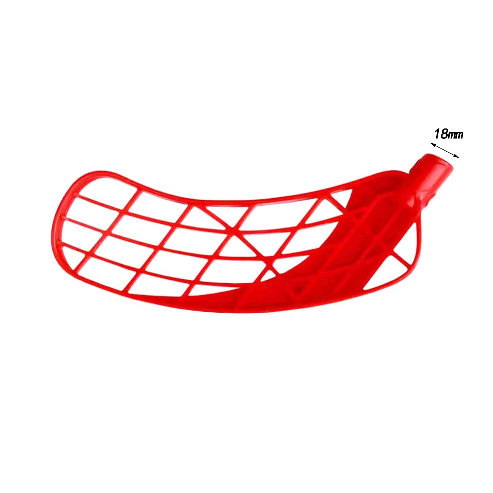 Premium Floorball Blade & Inline Hockey Stick Replacement - Lightweight PE Material for 18mm Shafts | Easy Installation | Perfect for Indoor Floorball & Street Hockey Training