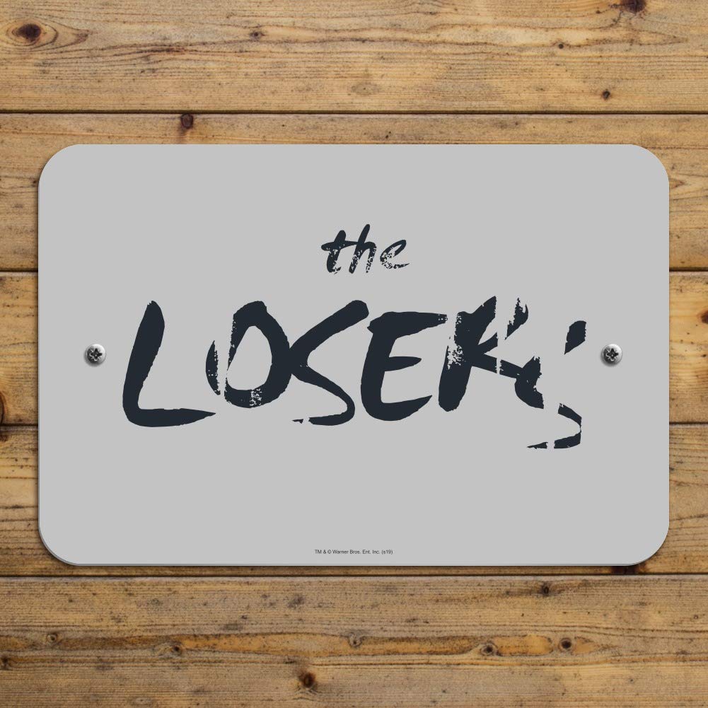IT Chapter 2 The Losers Club Home Office Sign - Horror Movie Decor for Fans - Perfect for Halloween, Movie Themed Rooms & Collector Displays