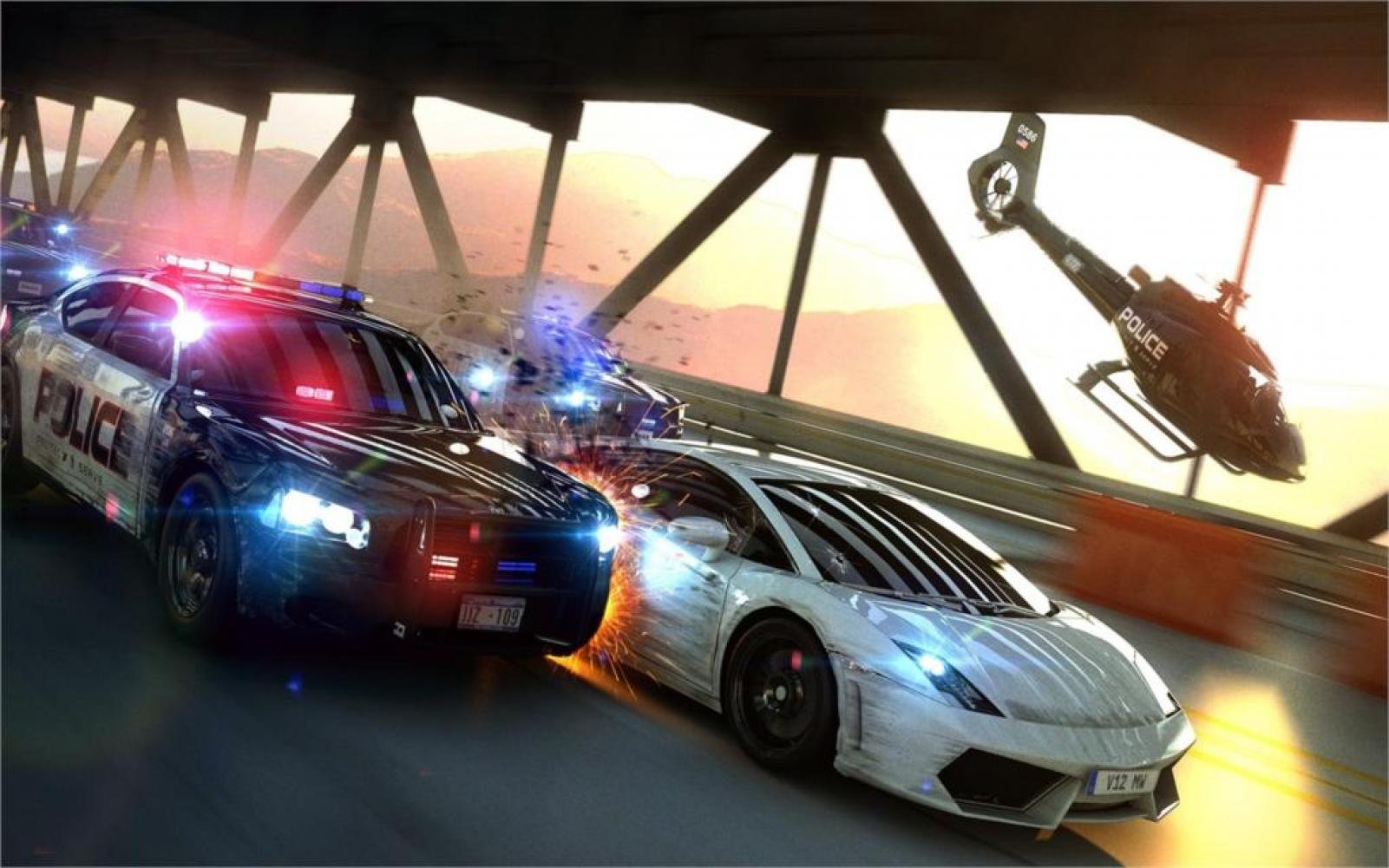 Need for Speed Most Wanted HD Canvas Poster - Da Bang Game Wall Art for Gaming Room & Office Decor