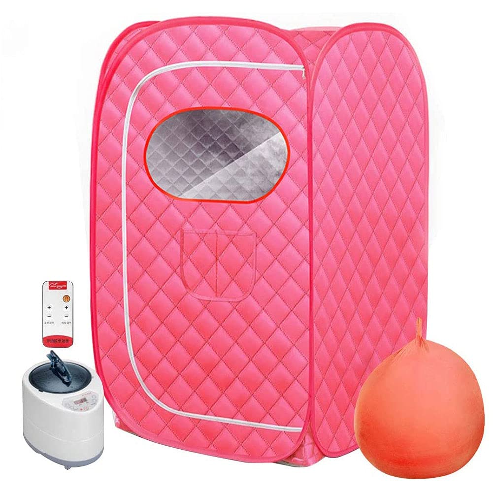 2 Person Home Sauna - Portable 220V Steam Sauna Spa with Remote Control & Timer, 2L Steamer for Full Body Relaxation - Perfect for Couples Therapy, Muscle Recovery & Home Wellness Retreats