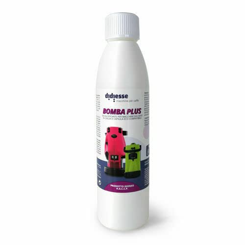 Didiesse Bomba Plus Descaling Solution - Anti-Limescale for All Coffee Machines - Perfect for Espresso, Drip & Pod Coffee Makers