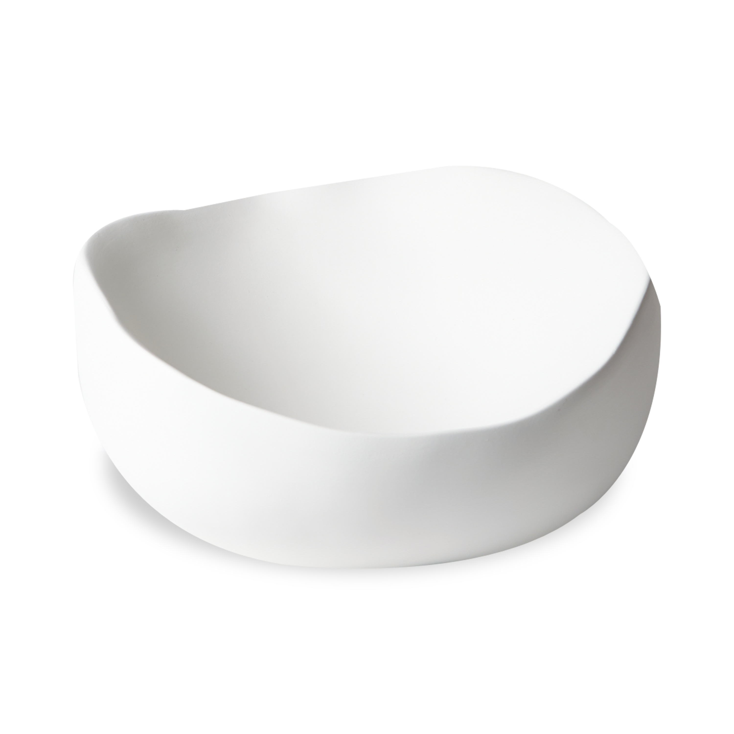 Organic Matte White Ceramic Bowl - Eco-Friendly, Durable & Stylish for Salads, Soups & Healthy Meals - Perfect for Home, Restaurant & Kitchen Use