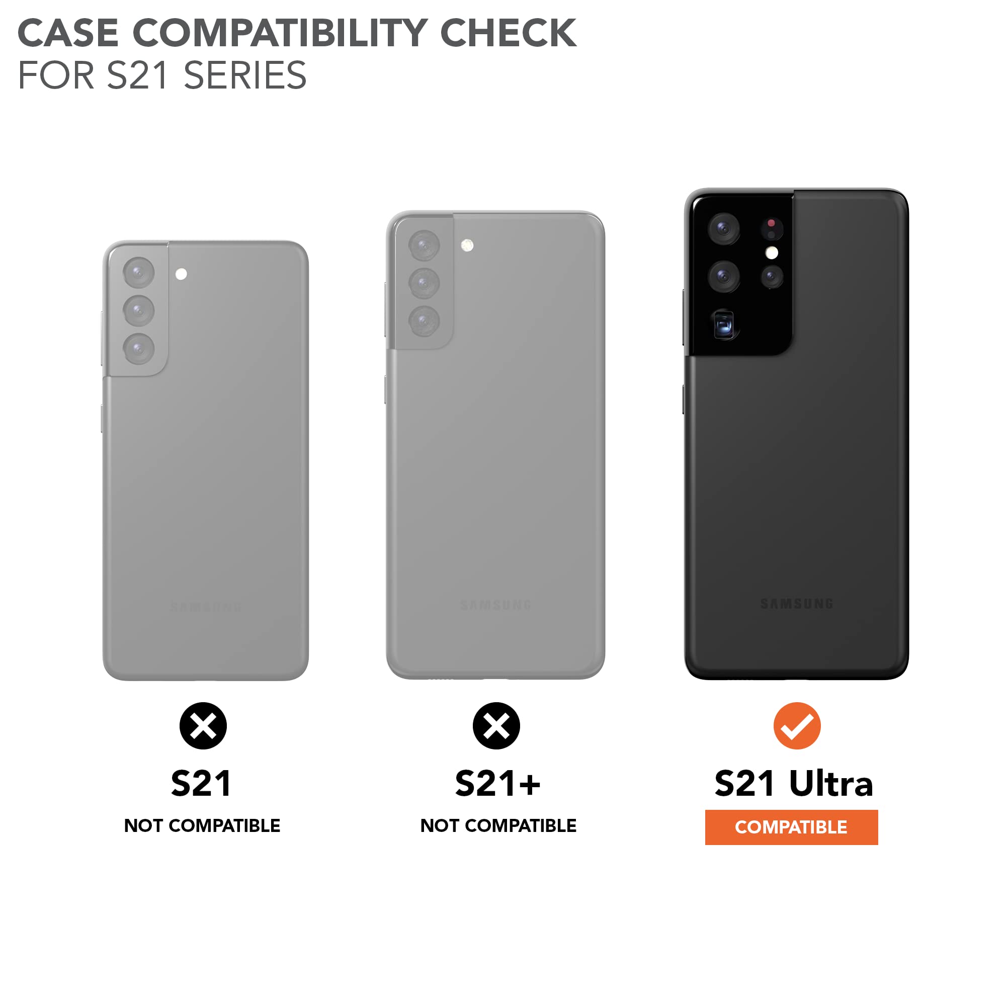 Rokform Galaxy S21 Ultra 5G Magnetic Case - Military Grade Rugged, Twist Lock Protective Armor, Drop Tested, Black - Perfect for Outdoor Adventures and Daily Protection