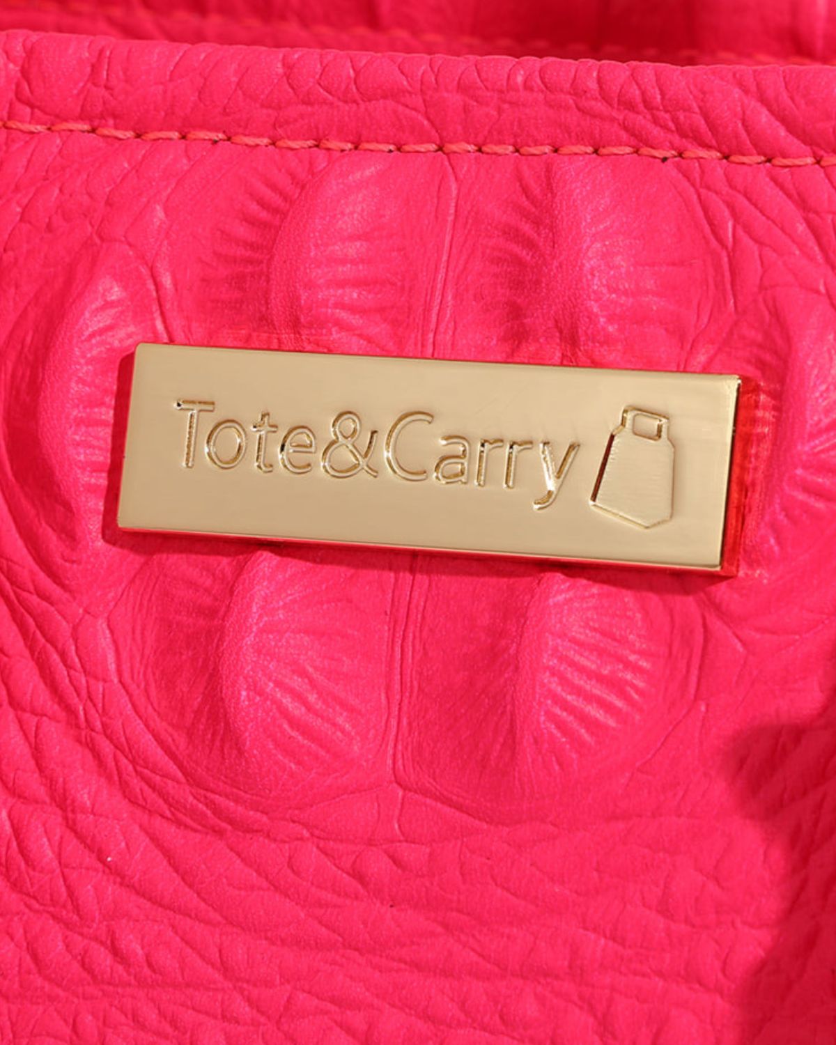Apollo 2 Mini Tote Bag in Neon Pink - Lightweight Waterproof Crossbody Shoulder Bag for Women - Perfect for Shopping, Beach, Gym & Travel Accessories