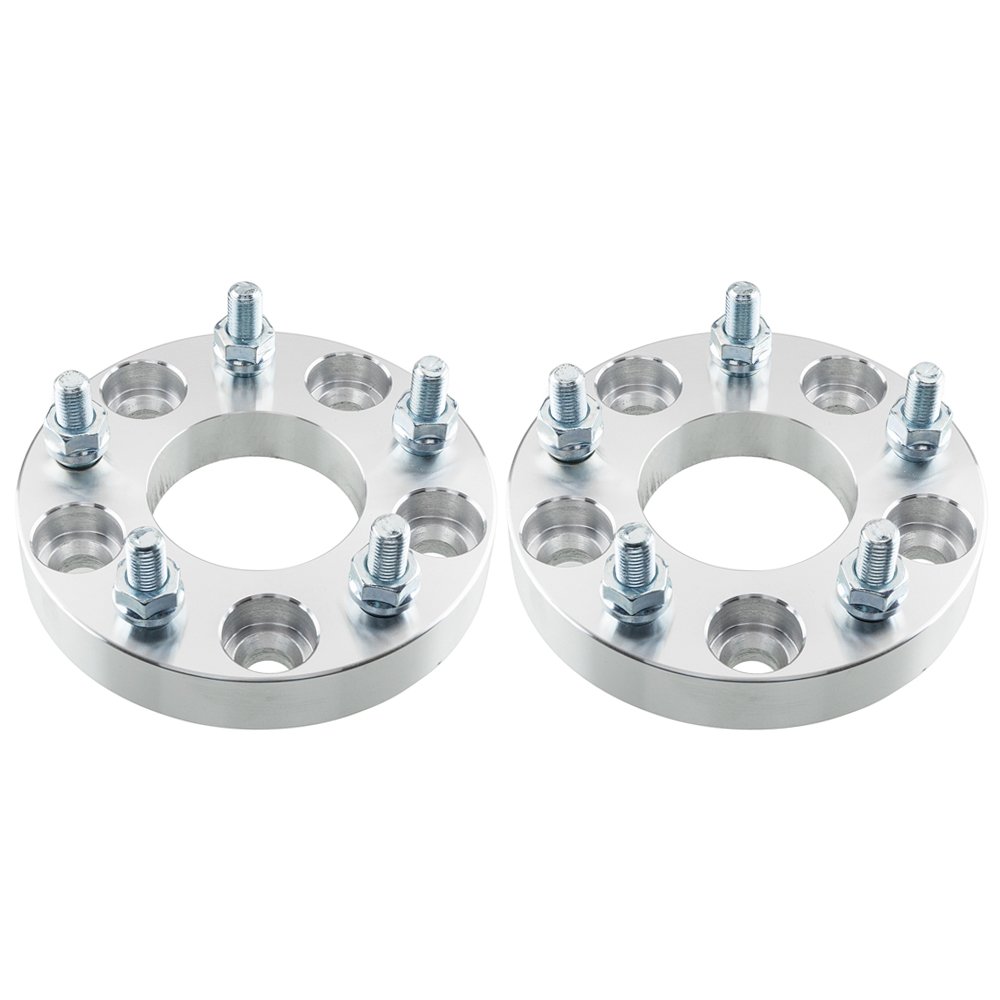 TRIBLE SIX 2Pcs 25mm (1 Inch) Wheel Spacers Adapters 5x4.75