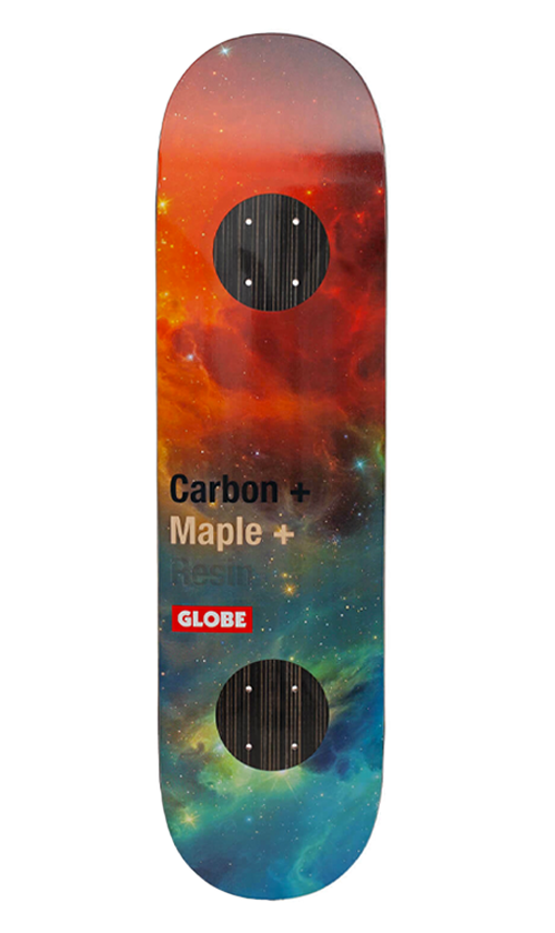 Globe G3 Bar Skateboard Deck - Impact/Nebula Design - 8.125 Inch Width - Perfect for Street Skating & Tricks