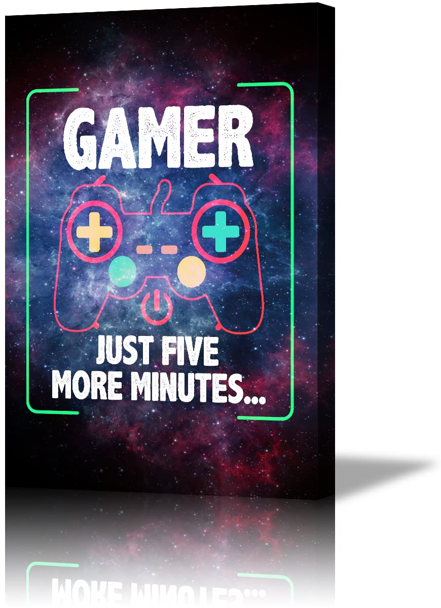 Gaming Room Decor Set - 24''Wx36''H Video Game Wall Art Posters for Gamer Bedroom & Man Cave - Perfect for Esports Fans, Streamers & Gaming Enthusiasts