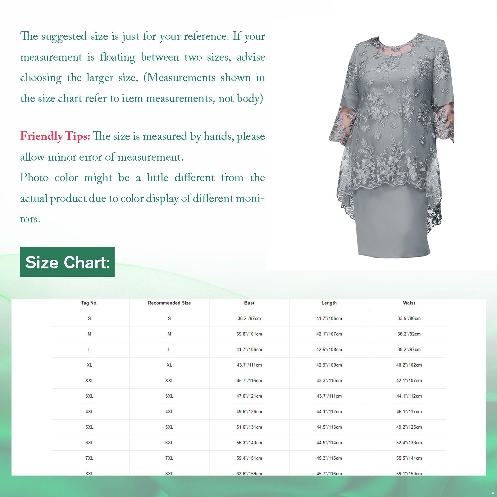 JEATHA Women's Plus Size Mother of the Bride Dress - Short Sleeve Lace Embroidered Formal Cocktail Party Midi Dress for Wedding, Special Occasions & Evening Events