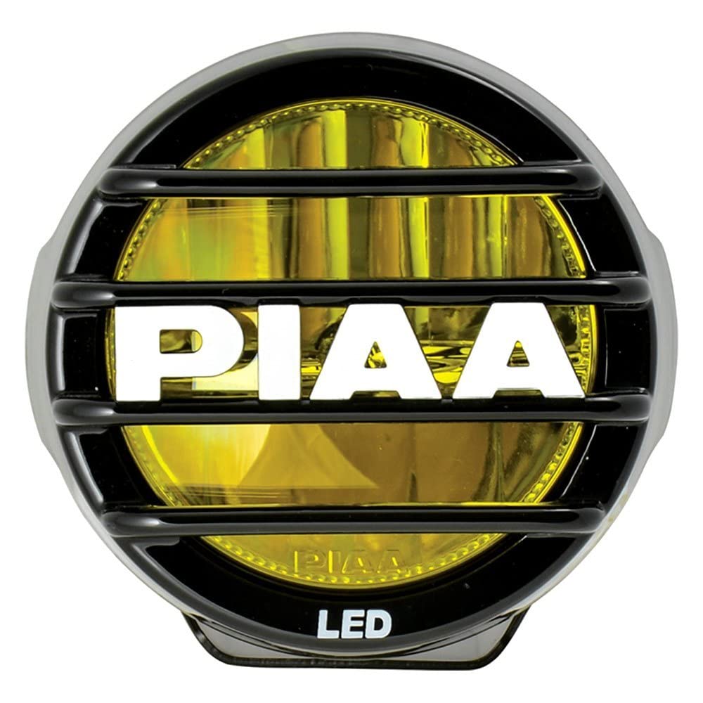 PIAA 22-05370 LP530 Yellow 3.5-Inch SAE Compliant LED Fog Lights Kit with Wiring Harness, Relay & Switch - 2 Pack for Trucks, Jeeps & Off-Road Vehicles in Foggy or Low Visibility Conditions