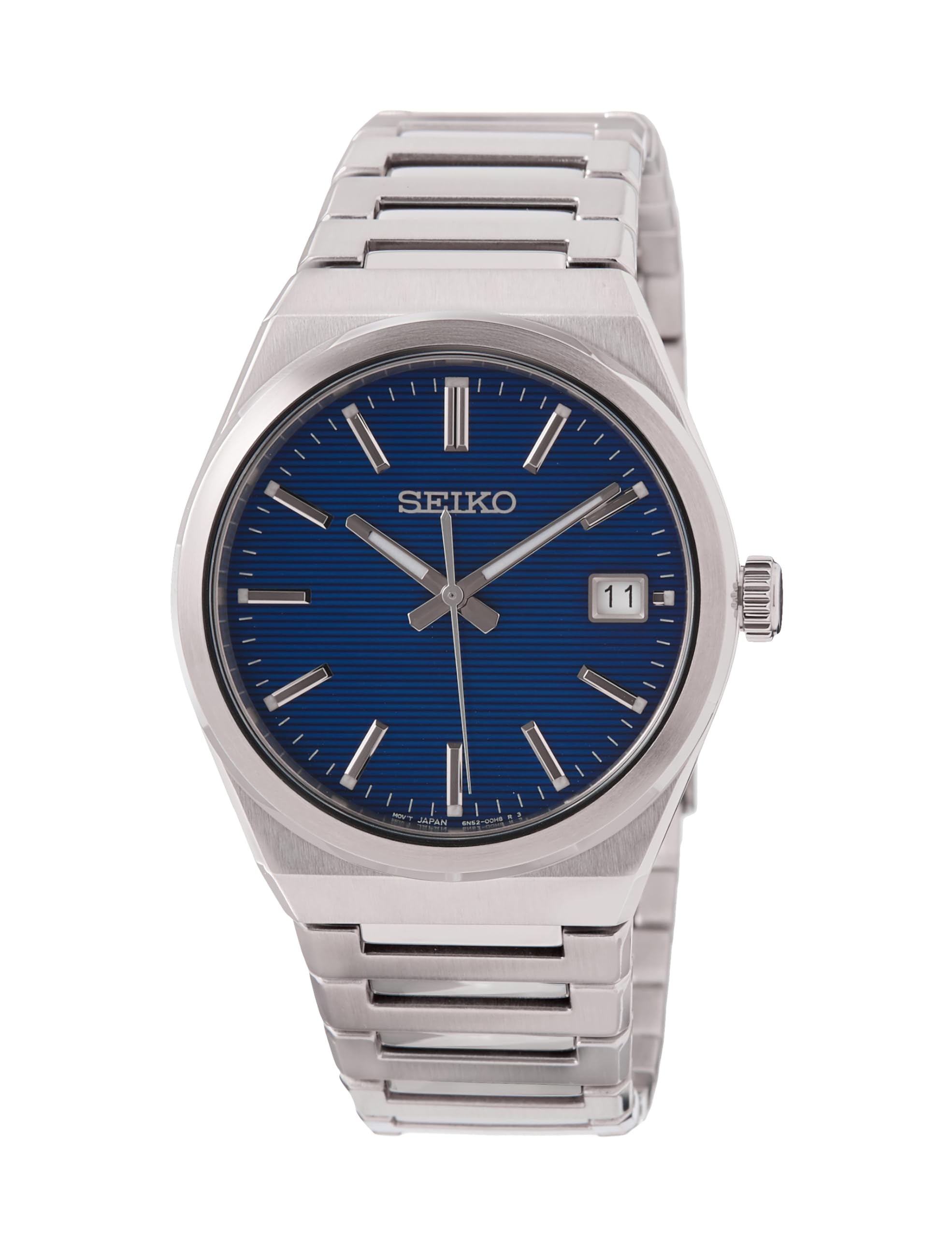 Seiko SUR555P1 Men's Automatic Watch - Stainless Steel Case & Bracelet, Date Display, Water Resistant - Perfect for Business, Casual & Formal Occasions