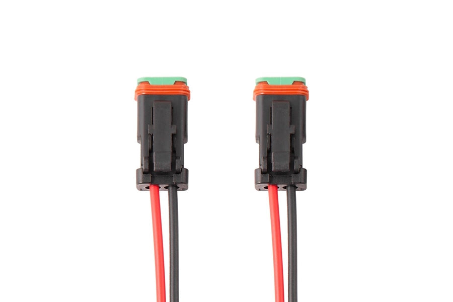 Diode Dynamics SS3 LED Backlit Flush Mounting Kit - Pair for Off-Road & Truck Lighting | Perfect for Jeep Wrangler, Tacoma & 4x4 Vehicles