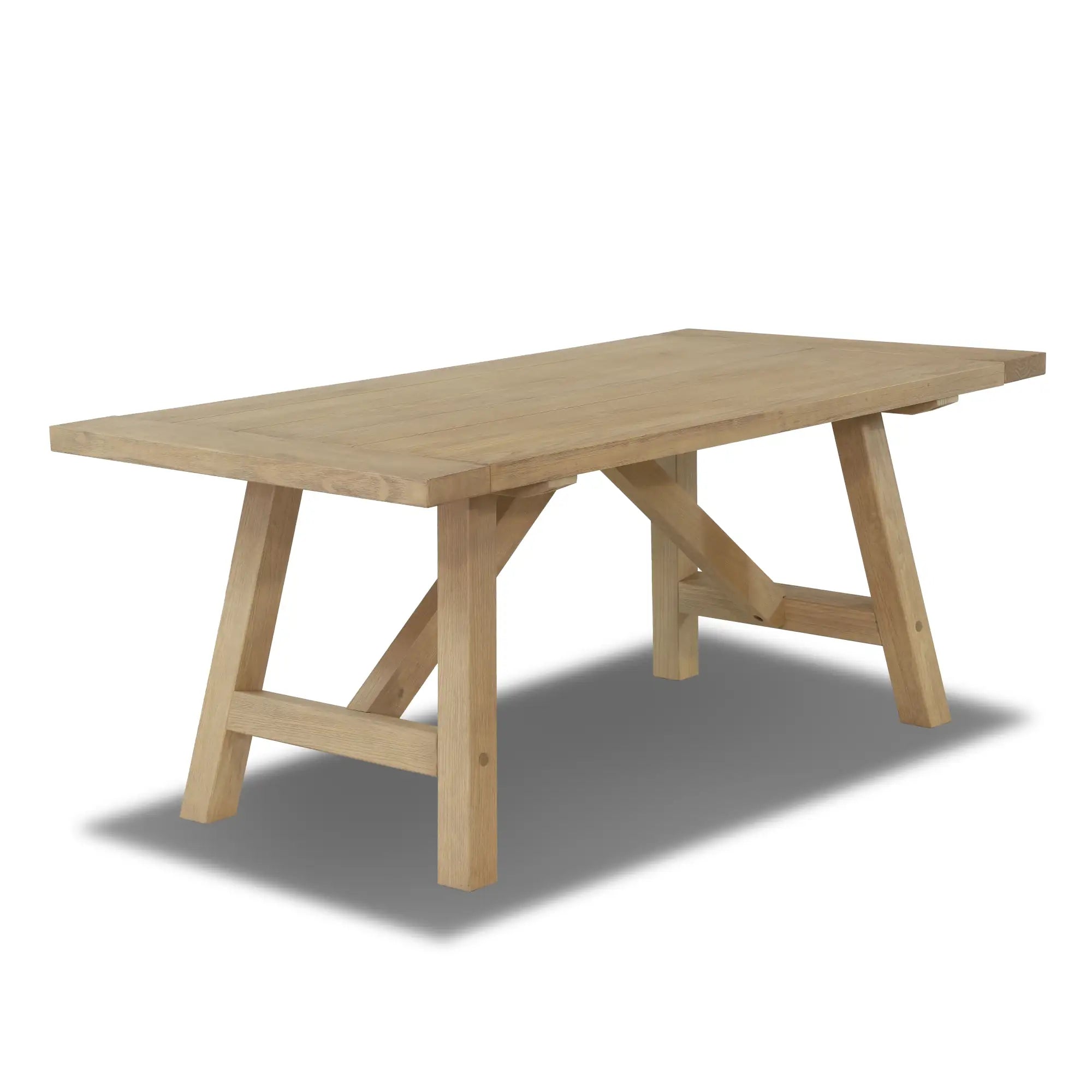 Customizable Cascais 72-Inch Modern Dining Table - Extendable Wooden Table for 8-10 People - Perfect for Family Gatherings & Dinner Parties